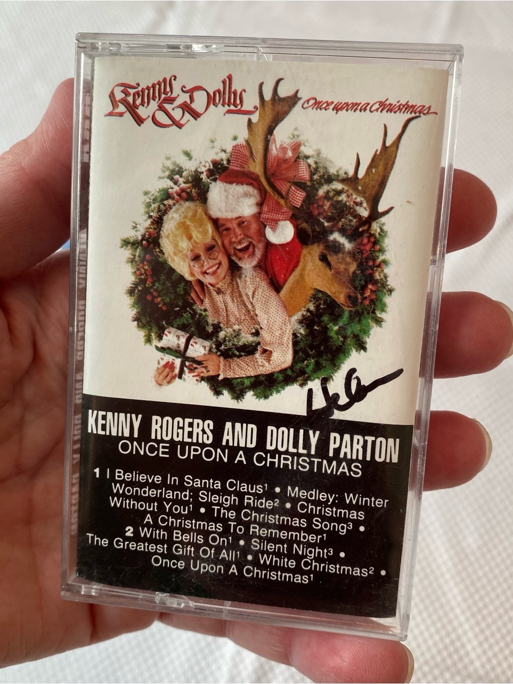 Dolly Parton and Lot of other Retro Hallmark Holiday Music Cassettes